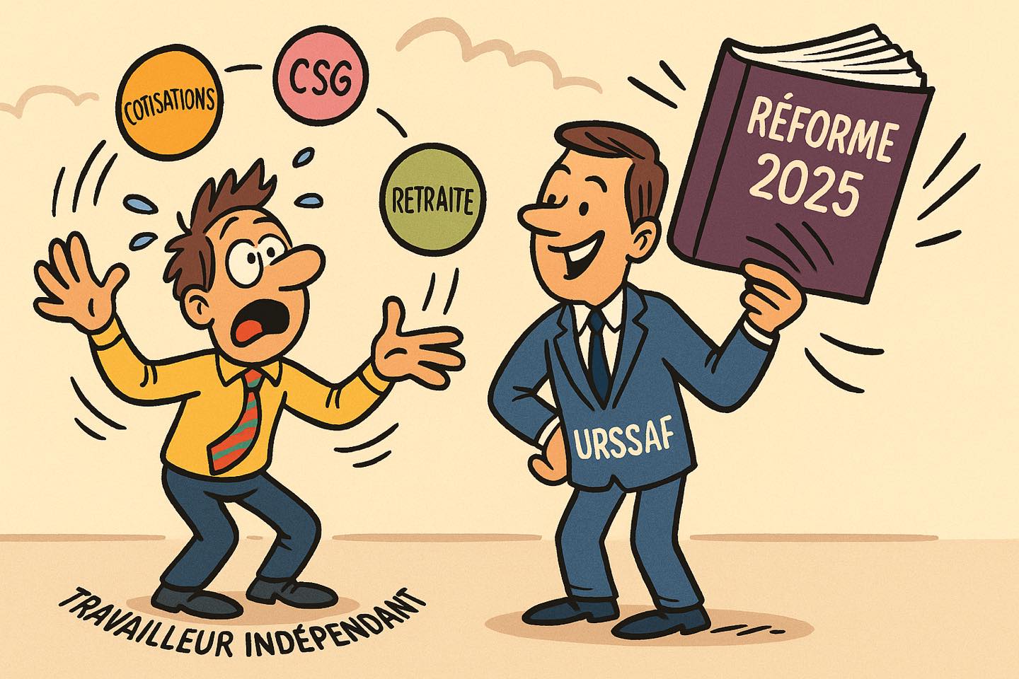 Réforme des cotisations des travailleurs non-salariés : ce qui change