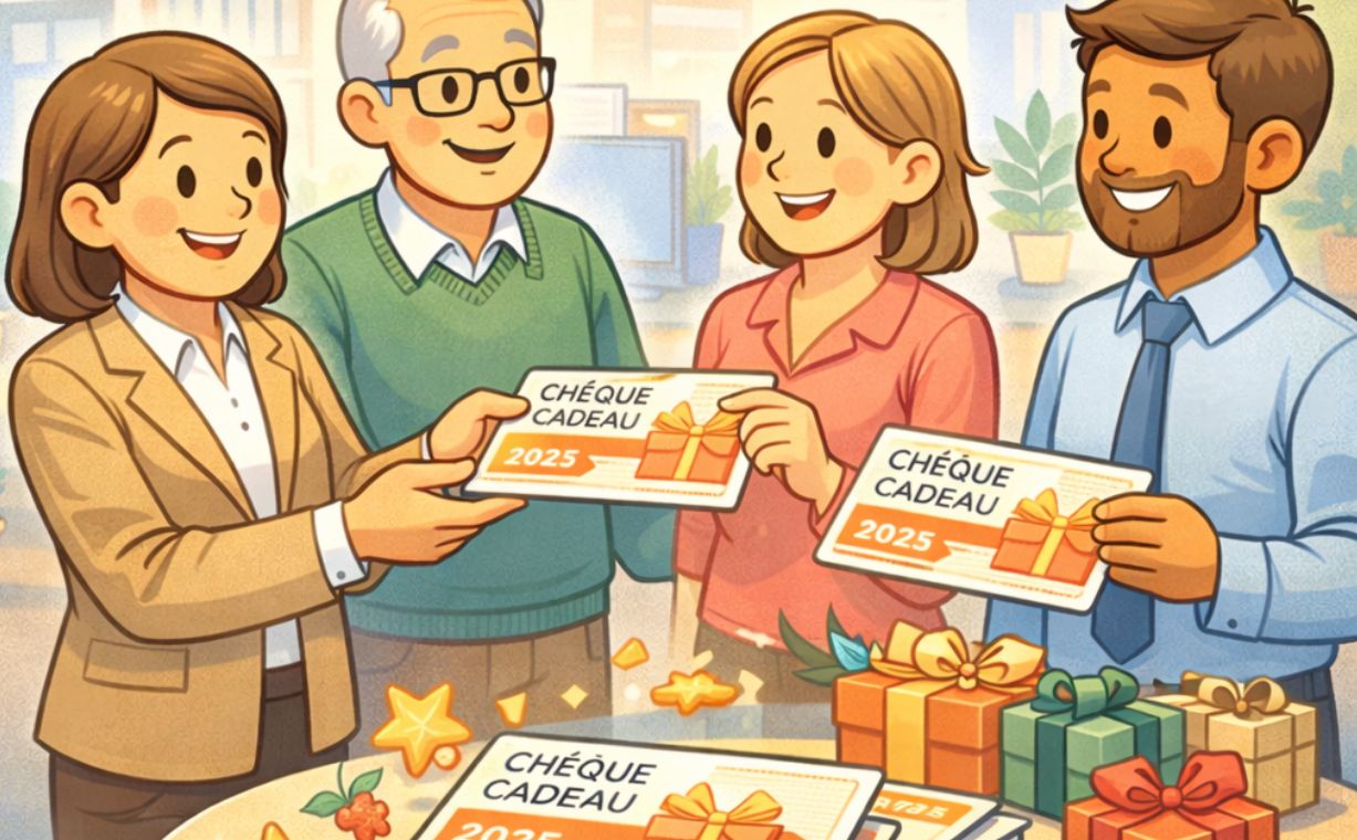 Chèques cadeaux de fin d’année 2025 : combien pouvez-vous offrir à vos salariés sans charges sociales ?